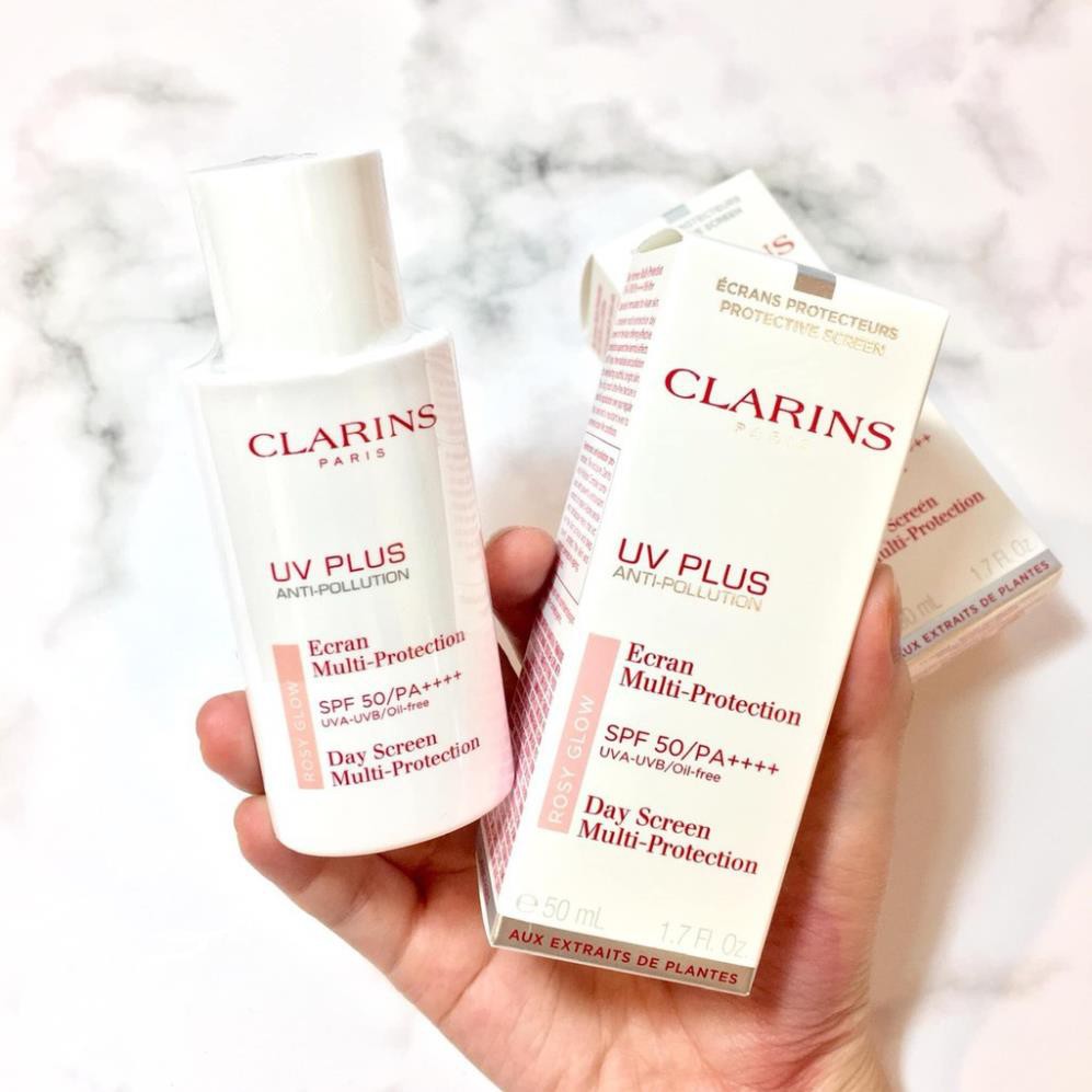 Kem chống nắng Clarins UV Plus Anti Pollution SPF50 - Bảo vệ da tối ưu, chống ô nhiễm, hoàn hảo cho mọi loại da, 50ml