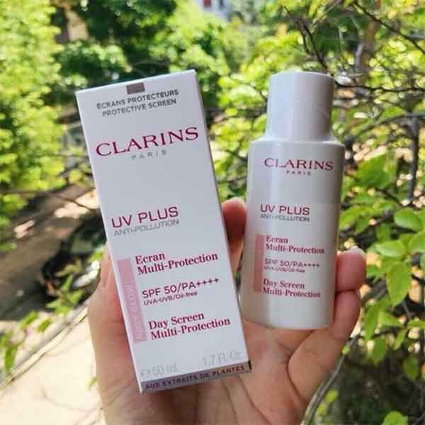 Kem chống nắng Clarins UV Plus Anti Pollution SPF50 - Bảo vệ da tối ưu, chống ô nhiễm, hoàn hảo cho mọi loại da, 50ml
