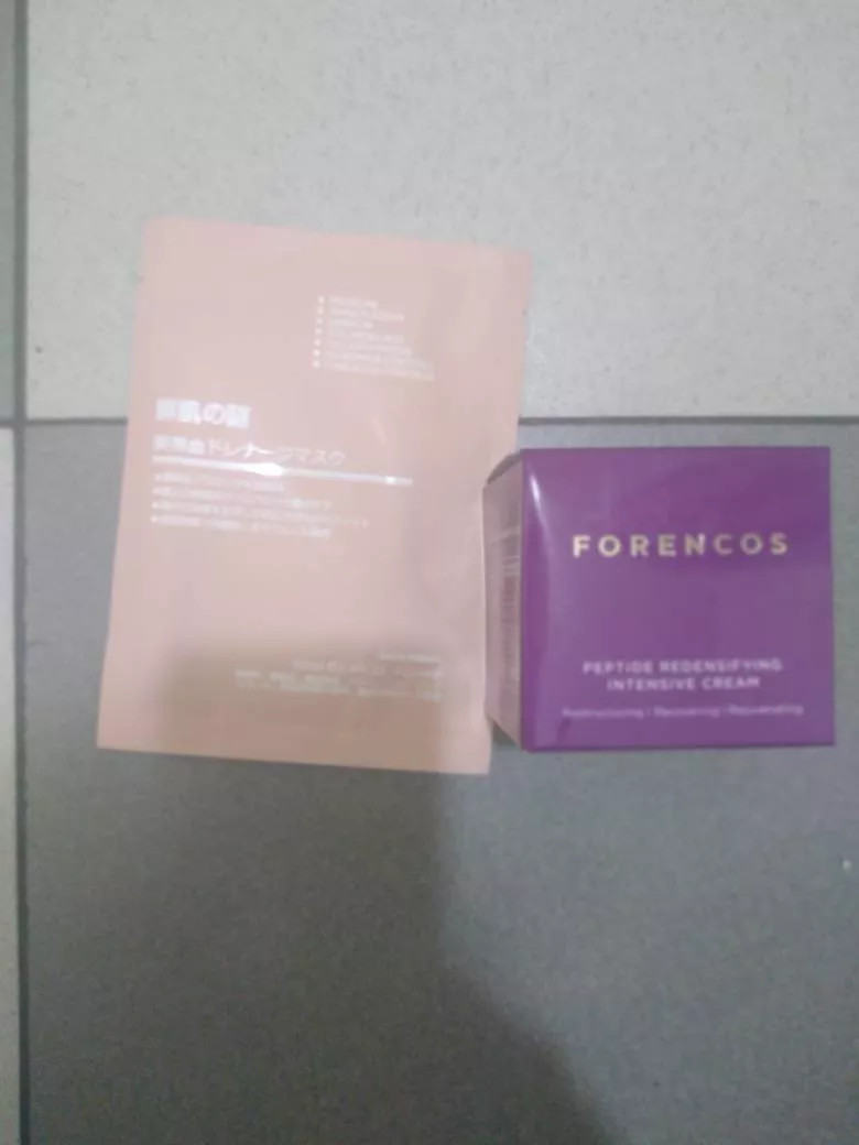 Kem Dưỡng Da Ban Đêm Forencos Peptide Redensifying Cream 10ml - Trắng Sáng, Cấp Ẩm, Làm Mờ Thâm Nám, Xuất Xứ Hàn Quốc