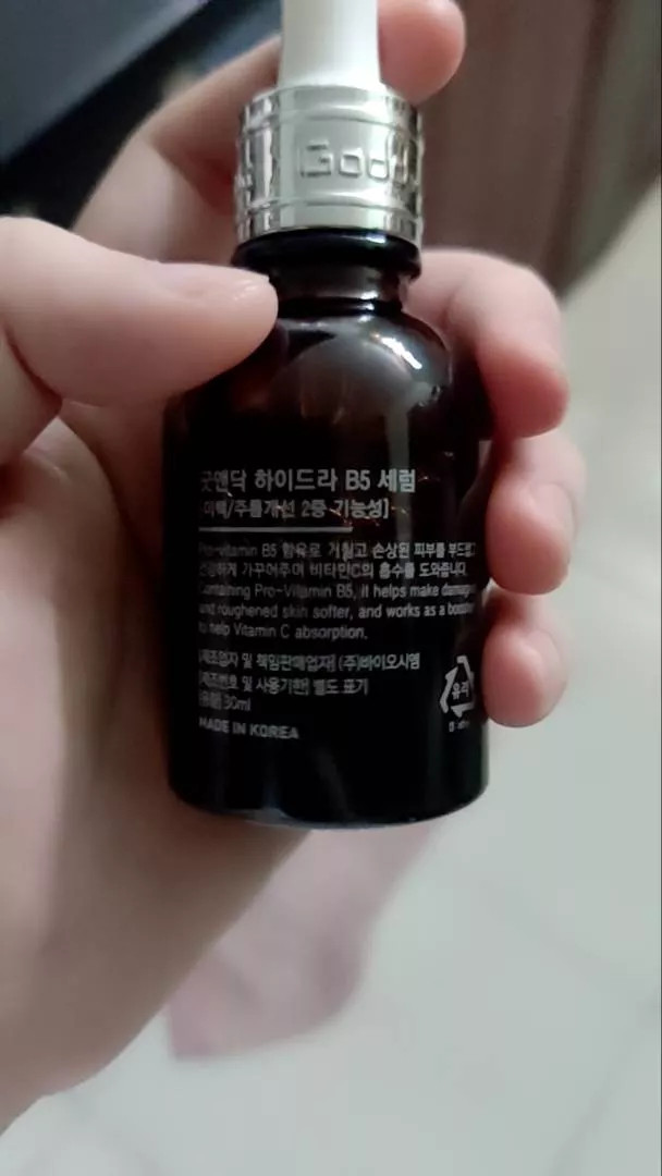 Serum GoodnDoc Hydra B5 30ml - Dưỡng ẩm phục hồi da, làm sáng, giảm nếp nhăn - Dành cho mọi loại da, chính hãng Hàn Quốc