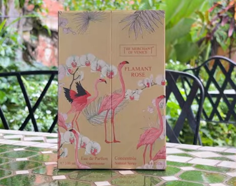 Nước Hoa Nữ The Merchant of Venice Flamant Rose 100ML - Hương Hoa Tươi Mát Quyến Rũ, Sang Trọng, Lưu Hương Lâu Dài