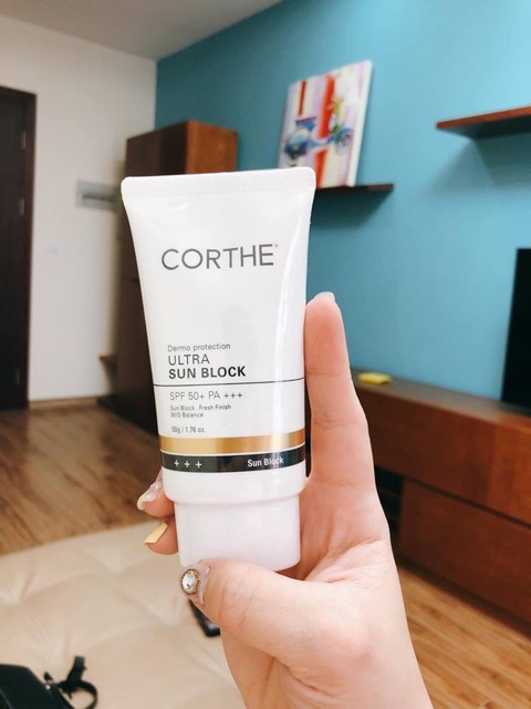 Kem Chống Nắng Corthe ULTra Sun BLock SPF50+ PA+++ - Bảo Vệ Da Tối Ưu, Thấm Nhanh, Không Để Lại Vệt Trắng, Phù Hợp Mọi Loại Da
