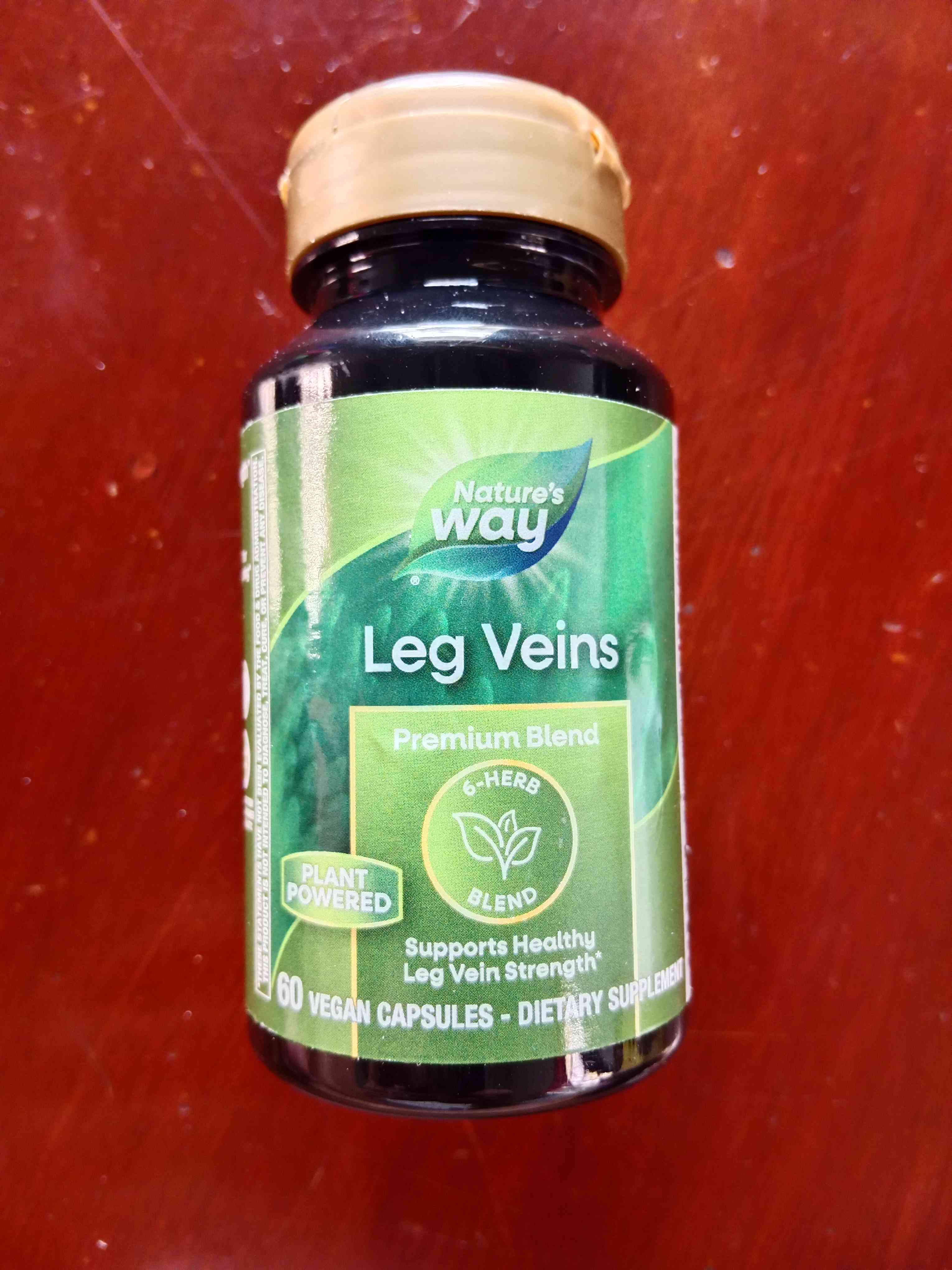Viên Uống Giảm Giãn Tĩnh Mạch Leg Veins Nature's Way 60 Viên - Hỗ Trợ Thúc Đẩy Lưu Thông Máu và Tăng Cường Sức Khỏe Thành Mạch