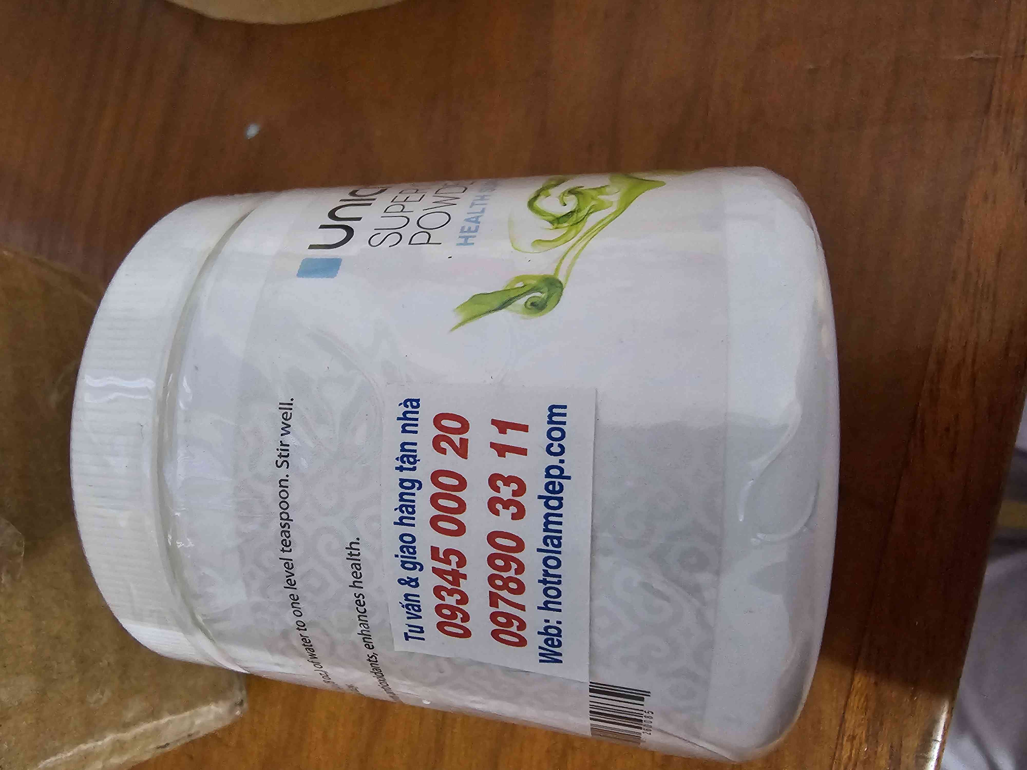 Bột Diệp Lục Unicity Super Chlorophyll Powder (92g) - Thanh Lọc Cơ Thể, Tăng Cường Miễn Dịch, Chiết Xuất Từ Cỏ Linh Lăng