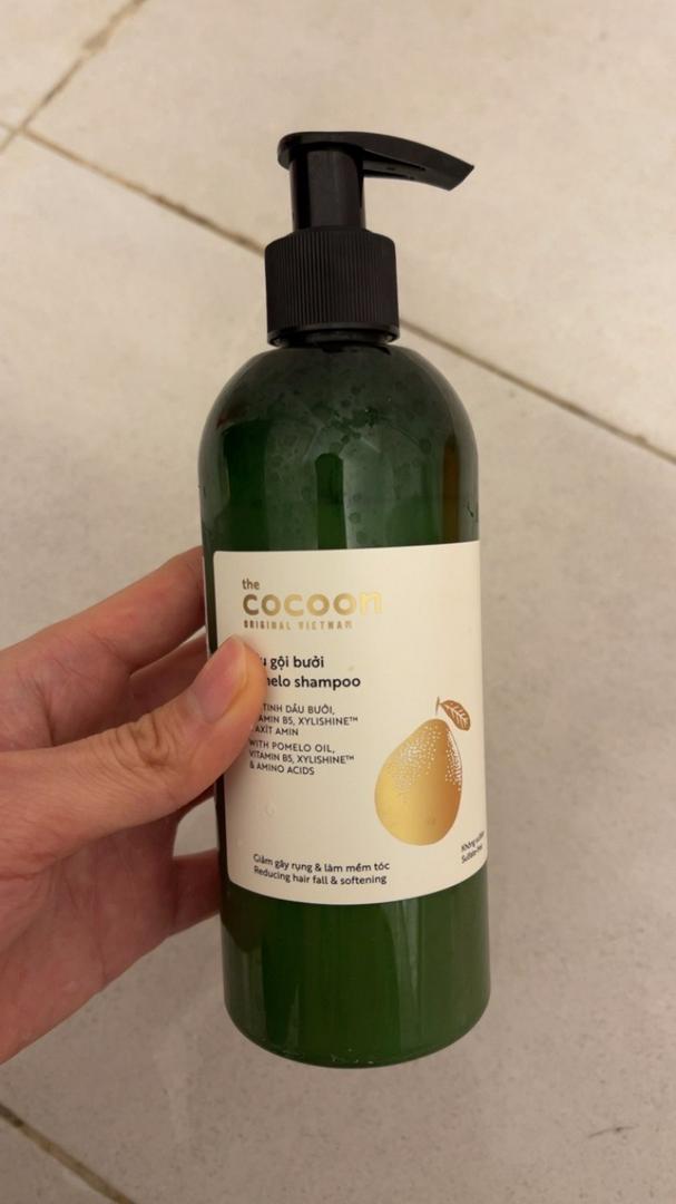 Dầu Gội Bưởi Cocoon 310ml - Hỗ Trợ Giảm Rụng Tóc và Kích Thích Mọc Tóc - Dưỡng Chất Tự Nhiên Cho Tóc Khỏe Mạnh