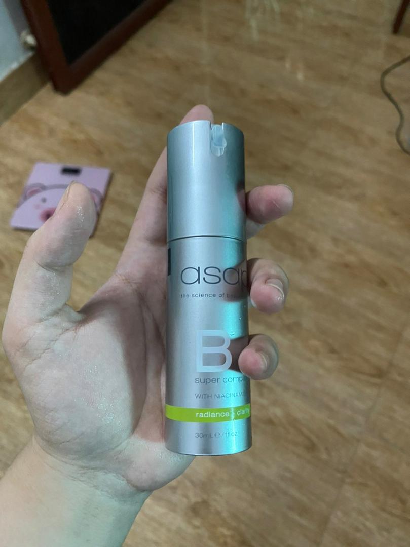 Tinh Chất Dưỡng Da Asap Super B Complex 30ml - Serum Niacinamide & Axit Hyaluronic Cải Thiện Đàn Hồi Da, Giảm Nếp Nhăn, Phù Hợp Mọi Loại Da