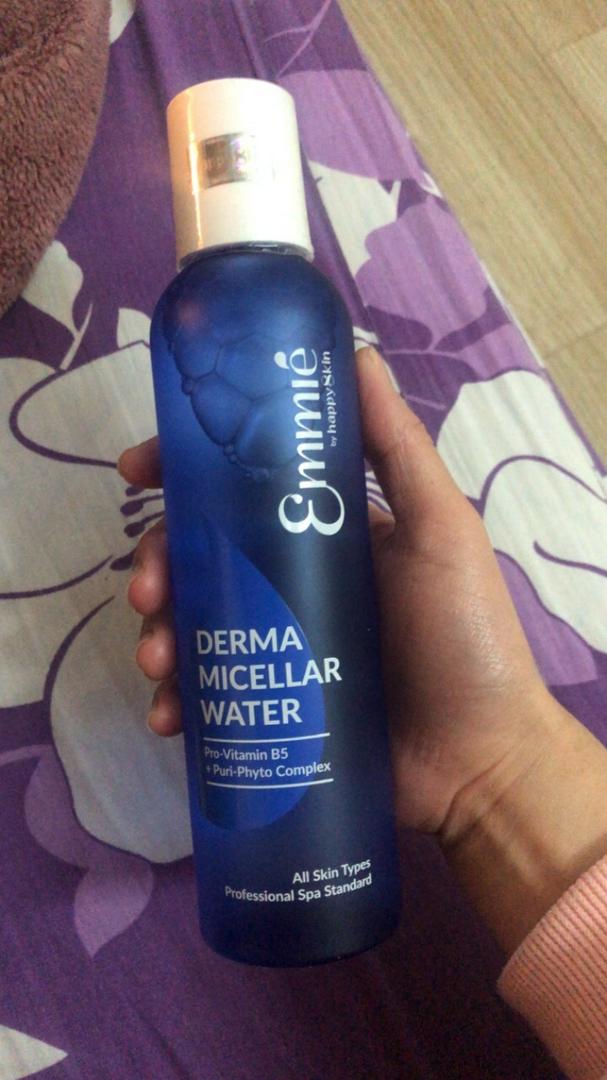Nước Tẩy Trang Sạch Sâu Emmié Derma Micellar Water 250ml - Làm Sạch Tối Ưu, Không Cay Mắt, Không Đắng Miệng, An Toàn Cho Da