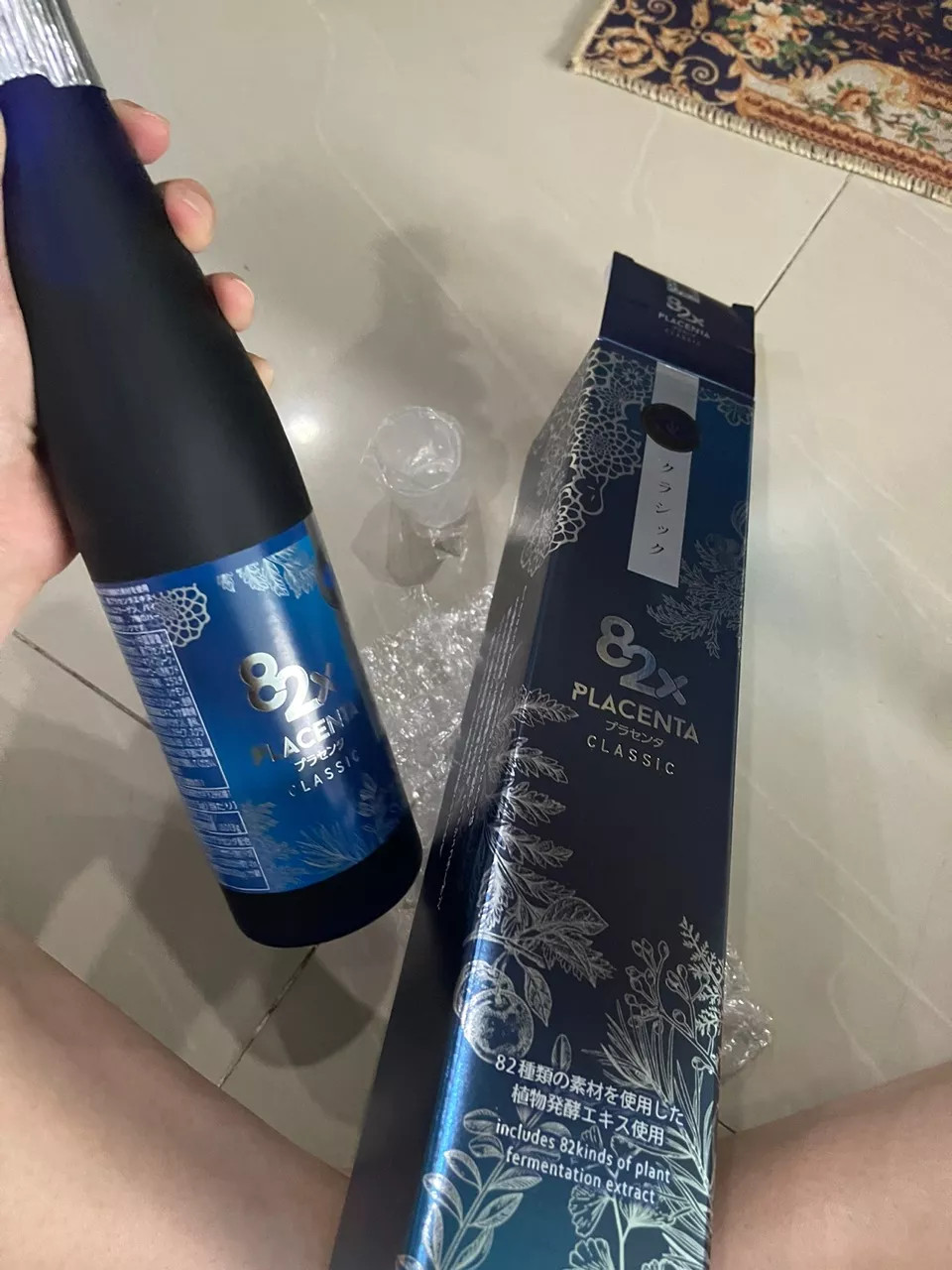 Nước Uống Nhau Thai Placenta 82x Sakura Premium 450000mg - Tinh Chất Collagen Chống Lão Hóa Da Cho Phụ Nữ 25+