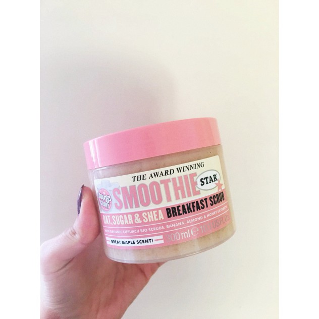 Tẩy Tế Bào Chết Body Soap and Glory Smoothie Star Breakfast Scrub 300ml - Làm Sạch Lỗ Chân Lông, Da Mịn Màng Tươi Sáng