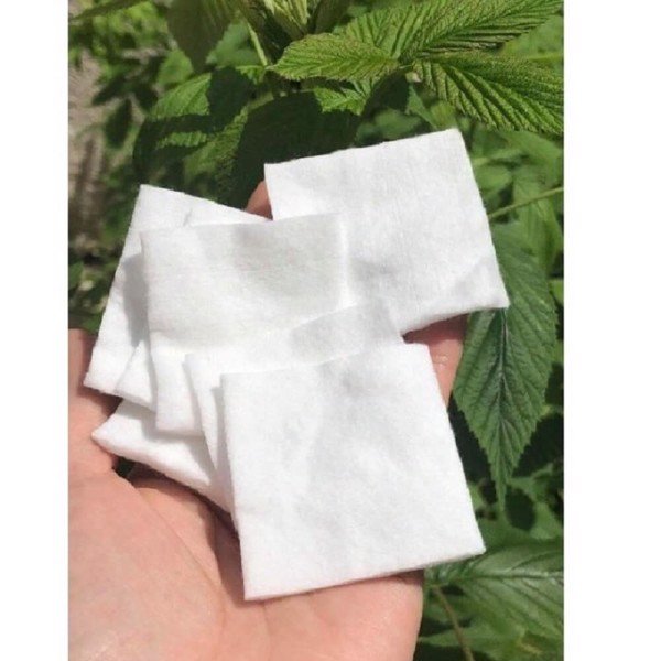 Bông Tẩy Trang Tetra Le Soin Laretat Pur Cao Cấp - 500 Miếng 100% Cotton Mềm Mịn, Tẩy Trang và Làm Sạch Da Hiệu Quả cho Gia Đình