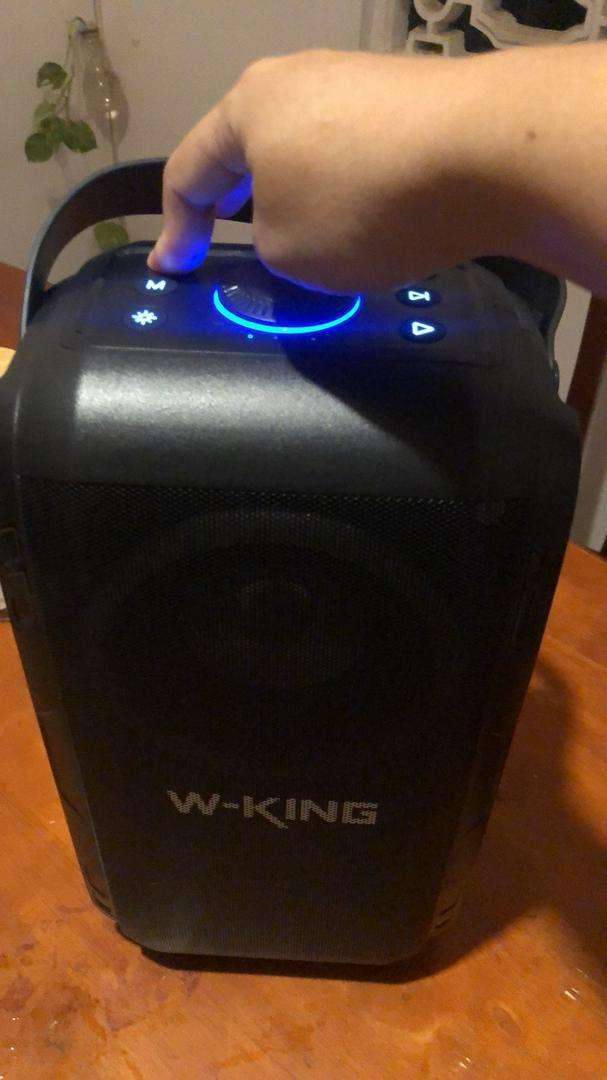 Loa karaoke bluetooth W-KING T9 với đèn LED RGB, kèm micro không dây - Âm thanh mạnh mẽ, thiết kế di động lý tưởng cho mọi bữa tiệc