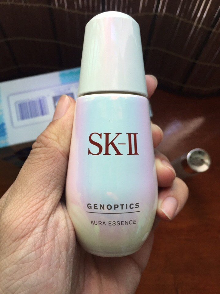 Serum Dưỡng Trắng Da SK-II Genoptics Aura Essence 50ml - Hỗ Trợ Làm Mờ Nám, Cải Thiện Độ Sáng Da, Chống Lão Hóa