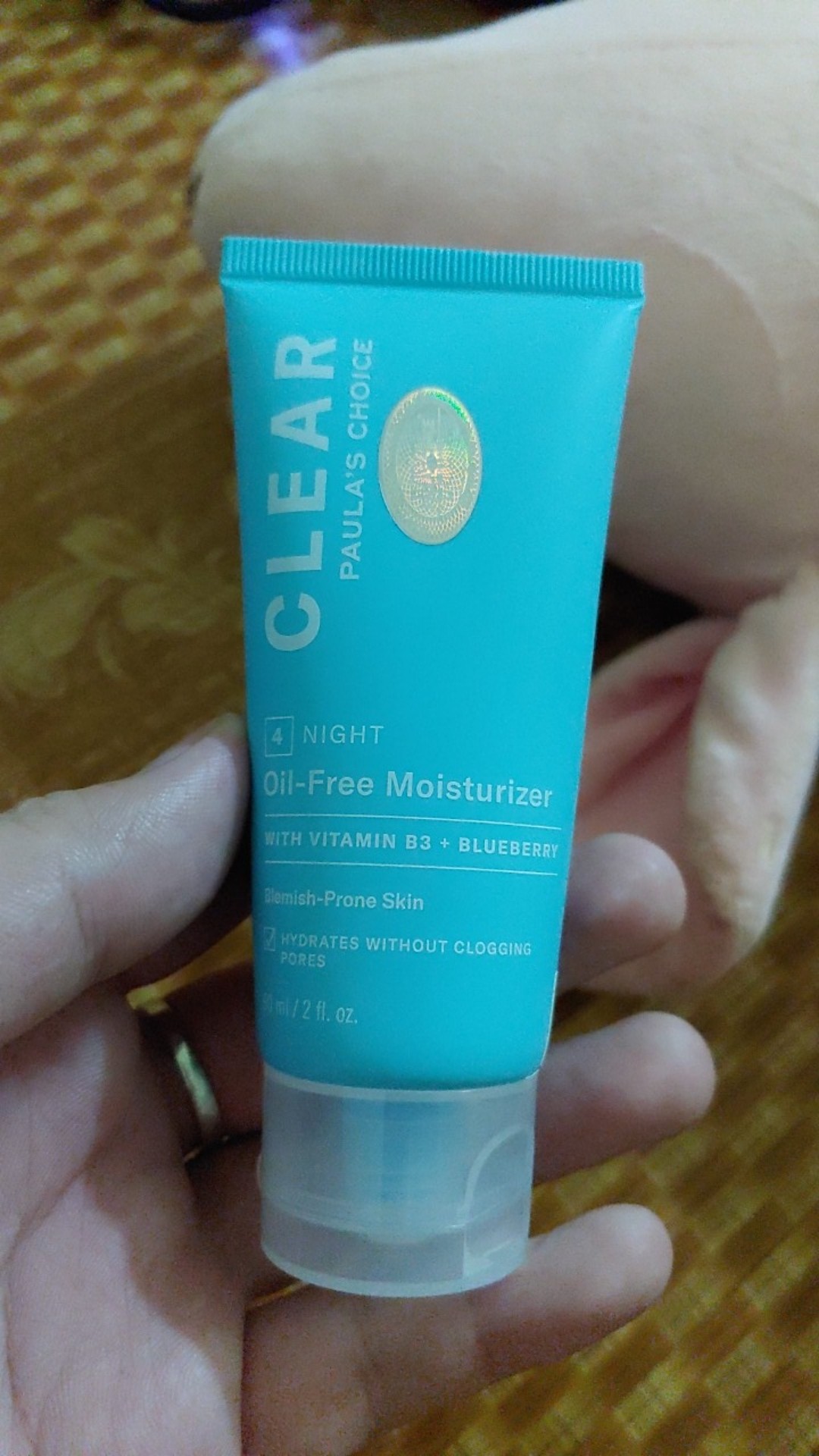 Kem Dưỡng Ẩm Ban Đêm Da Mụn Paula’s Choice Clear Oil-Free Moisturizer 60ml - An Toàn, Không Dầu, Cấp Ẩm Hiệu Quả Cho Da Mụn