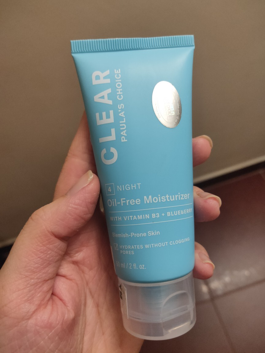 Kem Dưỡng Ẩm Ban Đêm Da Mụn Paula’s Choice Clear Oil-Free Moisturizer 60ml - An Toàn, Không Dầu, Cấp Ẩm Hiệu Quả Cho Da Mụn