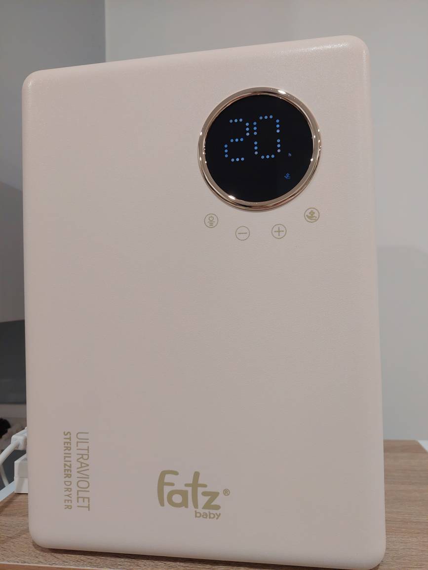 Máy tiệt trùng sấy khô UVC LED Fatzbaby KING 2 FB4799BT - Tiệt trùng hiệu quả, 19L, chức năng sấy khô, bảo quản và lên men sữa chua