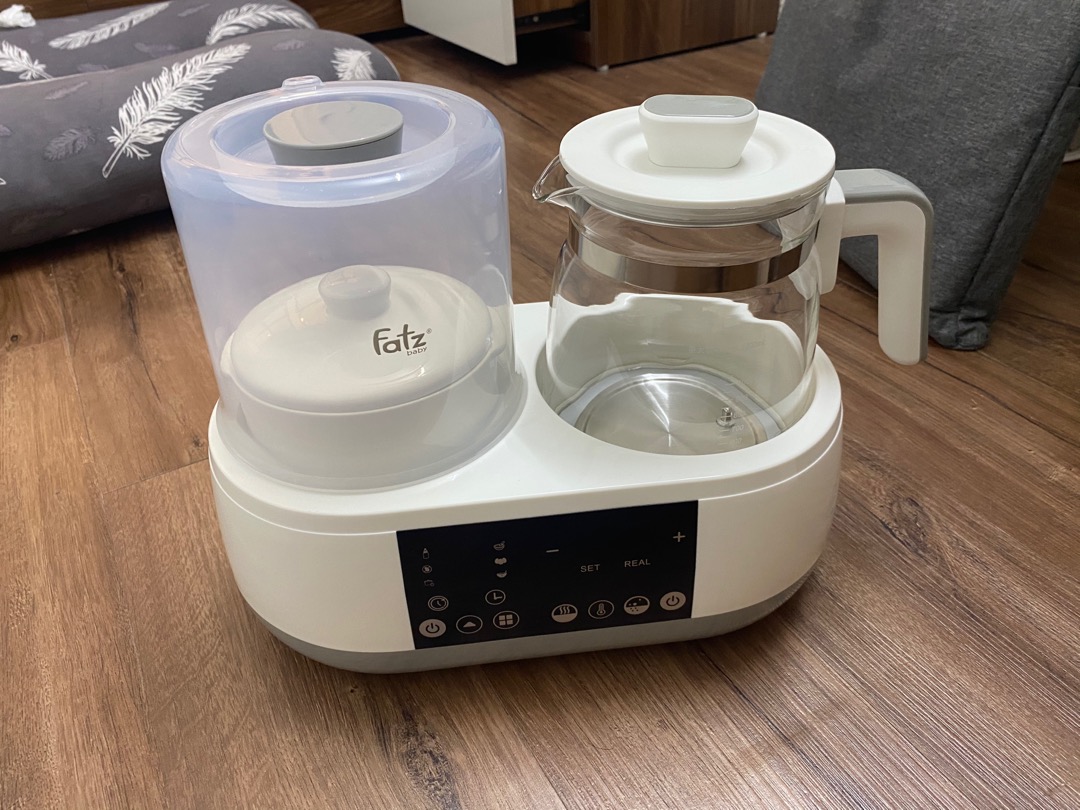 Máy Hâm Sữa Fatzbaby Multimax 1 FB9002SJ - Đun Nước, Tiệt Trùng, Nấu Cháo, Hâm Thức Ăn Đa Chức Năng Tiện Lợi Cho Mẹ Bỉm Sữa