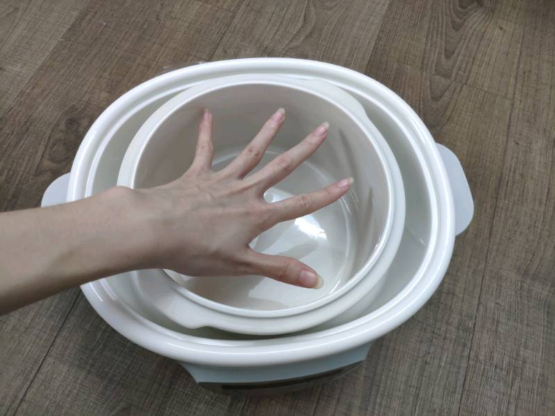Nồi Nấu Chậm 2.5 Lít Đa Năng Bear SUBE003 - Thông Minh, Tiện Lợi Cho Bé và Gia Đình, 6 Chế Độ Nấu, Bảo Quản Dinh Dưỡng Tốt Nhất
