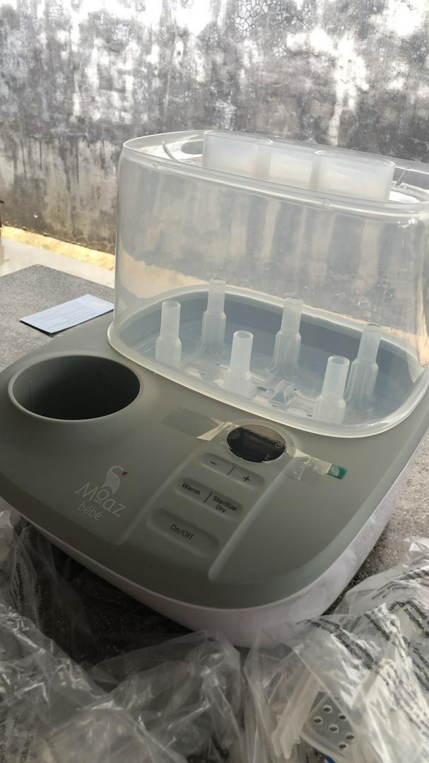 Máy Tiệt Trùng Moaz Bebe MB-005 - Đa Chức Năng Tiệt Trùng, Sấy Khô & Hâm Sữa - Đồ Dùng Thông Minh Cho Mẹ và Bé