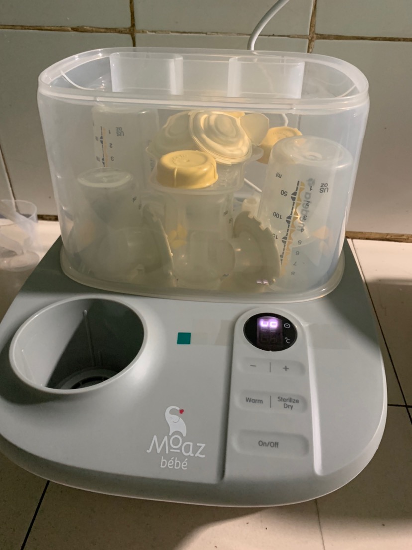 Máy Tiệt Trùng Moaz Bebe MB-005 - Đa Chức Năng Tiệt Trùng, Sấy Khô & Hâm Sữa - Đồ Dùng Thông Minh Cho Mẹ và Bé
