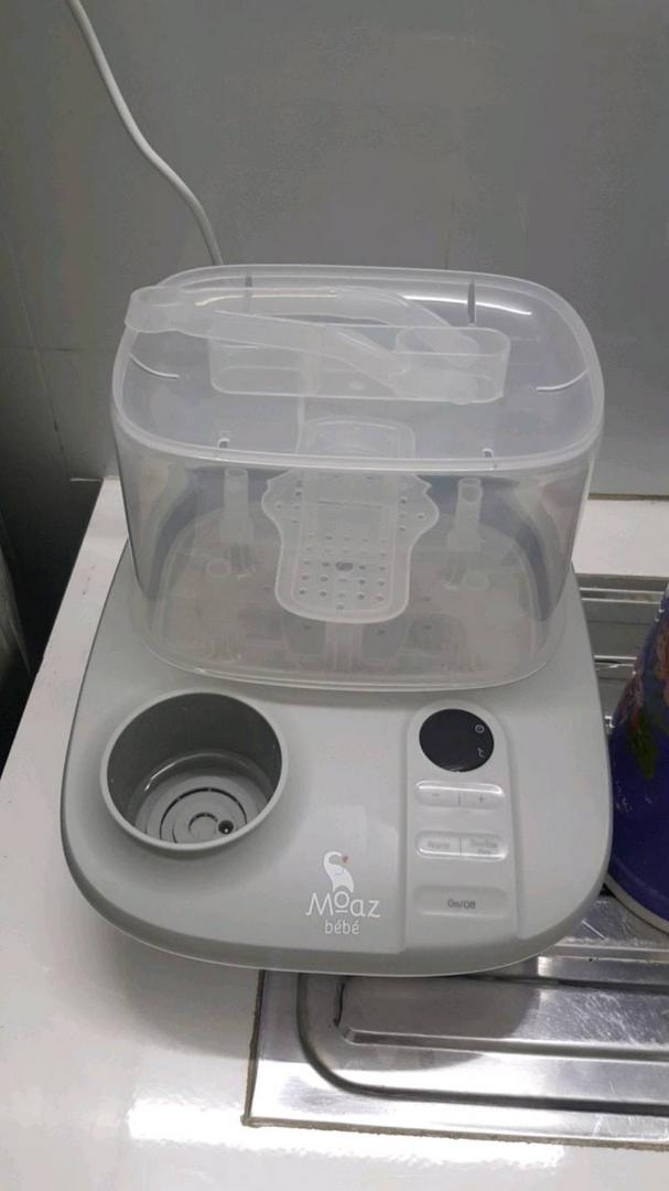 Máy Tiệt Trùng Moaz Bebe MB-005 - Đa Chức Năng Tiệt Trùng, Sấy Khô & Hâm Sữa - Đồ Dùng Thông Minh Cho Mẹ và Bé
