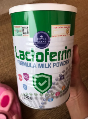 Sữa Lactoferrin Royal Ausnz 400g - Sữa hoàng gia Úc Tăng cường miễn dịch cho trẻ nhỏ, bổ sung vitamin và khoáng chất healthy