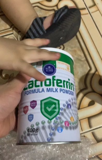Sữa Lactoferrin Royal Ausnz 400g - Sữa hoàng gia Úc Tăng cường miễn dịch cho trẻ nhỏ, bổ sung vitamin và khoáng chất healthy