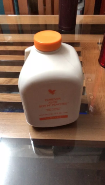 Nước Uống Dinh Dưỡng Đẹp Da Forever Aloe Bits N'Peaches 1L - Hỗ Trợ Làm Đẹp, Cải Thiện Tiêu Hóa, Hương Vị Đào Ngọt Ngào