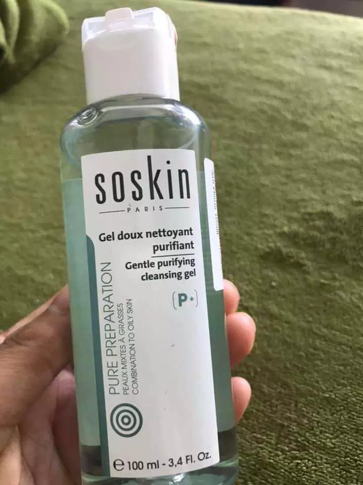 Gel Rửa Mặt Soskin Gentle Purifying Cleansing Gel 250ml - Làm Sạch Sâu, Giảm Dầu Nhờn, Ngăn Ngừa Mụn Cho Da Dầu, Da Mụn