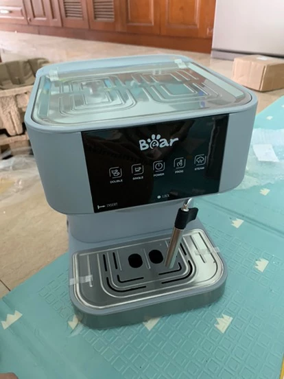 Máy Pha Cà Phê Tự Động Bear CF-B15V1 - Tạo Bọt Sữa Chuyên Nghiệp, Pha Espresso, Cappuccino, Hương Vị Đậm Đà, Dung Tích 1.5L