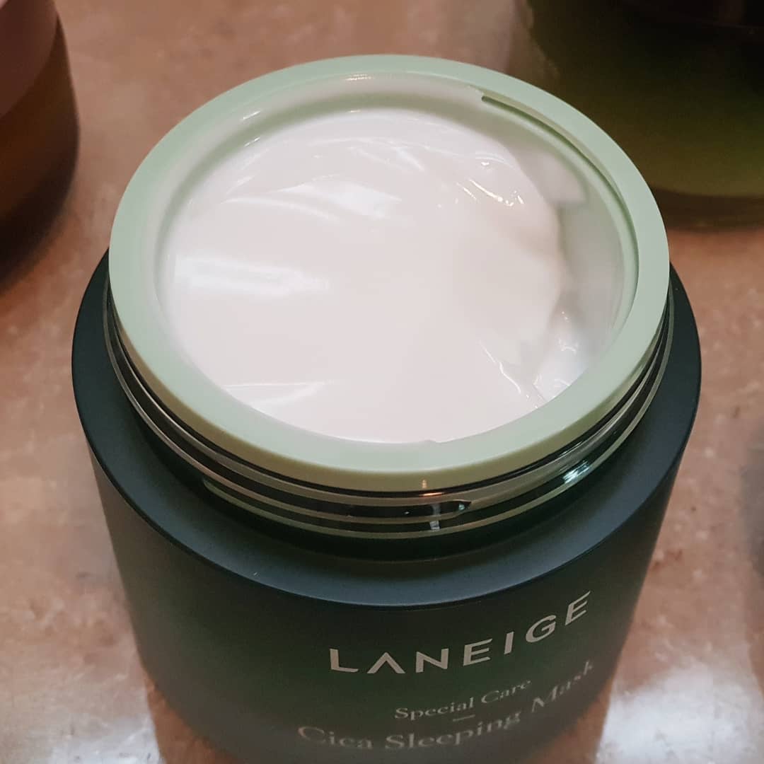 Mặt Nạ Ngủ Laneige Cica Sleeping 60ml - Dưỡng Ẩm, Tái Tạo Da Hư Tổn, Chiết Xuất Nấm Men Rừng, Phù Hợp Cho Mọi Loại Da