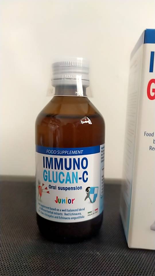 Hỗ trợ tăng đề kháng Immuno Glucan-C Junior 100ml - Vitamin C Giúp Trẻ Khỏe Mạnh, Tăng Cường Miễn Dịch, Duy Trì Hệ Hô Hấp