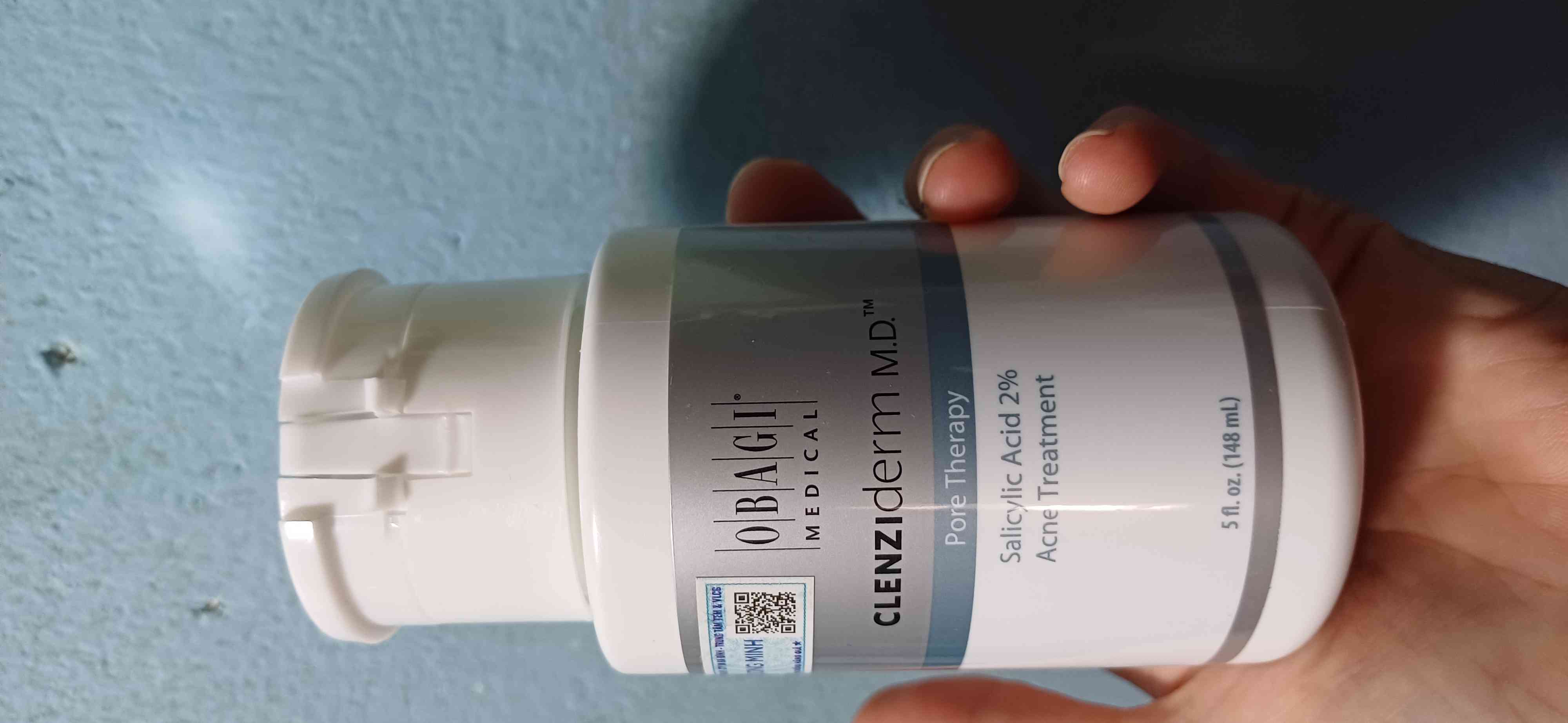 Toner BHA Obagi Clenziderm MD Pore Therapy 2% 148ml - Giảm Mụn, Kiểm Soát Dầu Nhờn cho Da Dầu và Da Mụn