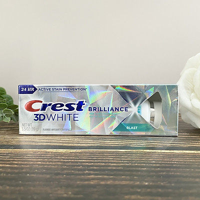 Kem đánh răng Crest 3D White Brilliance của Mỹ