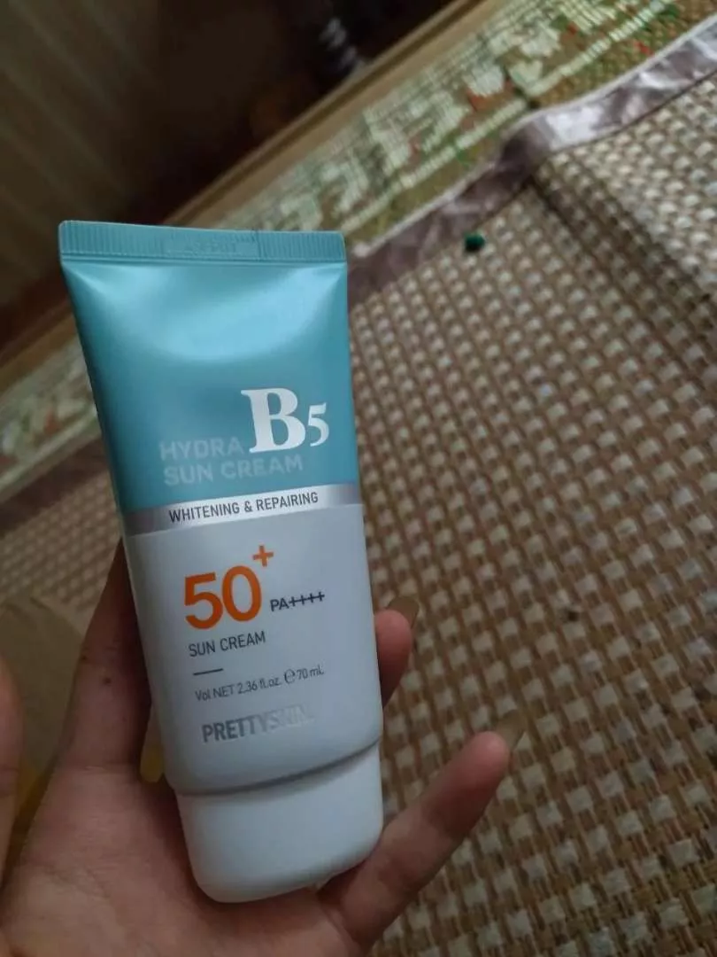 Kem Chống Nắng Pretty Skin Hydra B5 SPF 50+/PA+++ - Bảo Vệ Da, Cung Cấp Độ Ẩm, Phục Hồi Da Mềm Mại - An Toàn Cho Mọi Loại Da