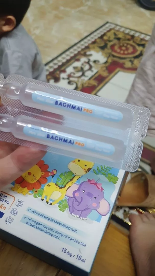 Men sống Bạch Mai Pro - Hỗ trợ bổ sung lợi khuẩn đường ruột, cải thiện tiêu hóa - Hộp 15 ống x 10ml