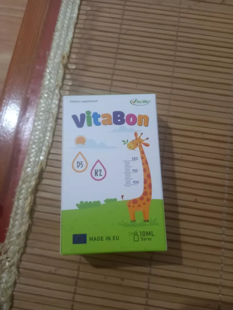 Xịt Vitamin D3K2 + DHA Vitabon Bổ Sung Cho Trẻ Em và Người Lớn - Hương Vị Thơm Ngon, Hỗ Trợ Phát Triển Xương Khớp và Trí Não