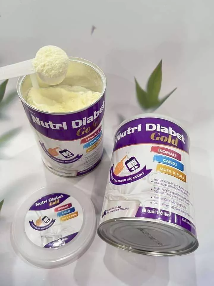 Sữa Dinh Dưỡng Nutri Diabet Gold cho Người Tiểu Đường - Hỗ Trợ Ổn Định Đường Huyết, Tăng Đề Kháng, Hương Vị Vani Ngon Miệng
