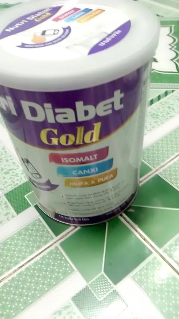 Sữa Dinh Dưỡng Nutri Diabet Gold cho Người Tiểu Đường - Hỗ Trợ Ổn Định Đường Huyết, Tăng Đề Kháng, Hương Vị Vani Ngon Miệng