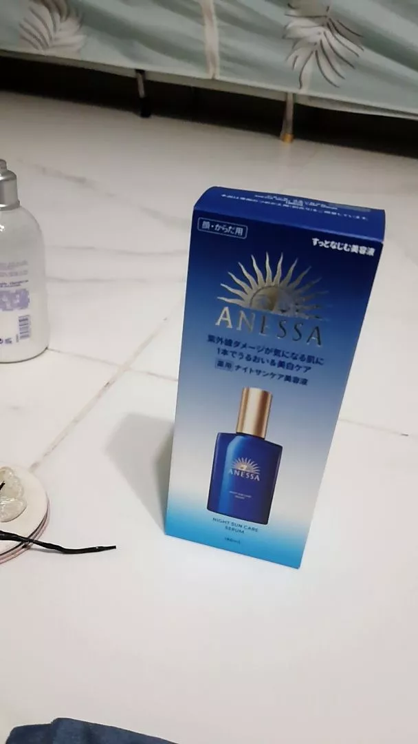 Serum Anessa Night Sun Care 180ml - Dưỡng ẩm, Phục hồi da sau nắng, Mờ đốm sạm, Chăm sóc da hiệu quả, Mùi hương lavender thư giãn