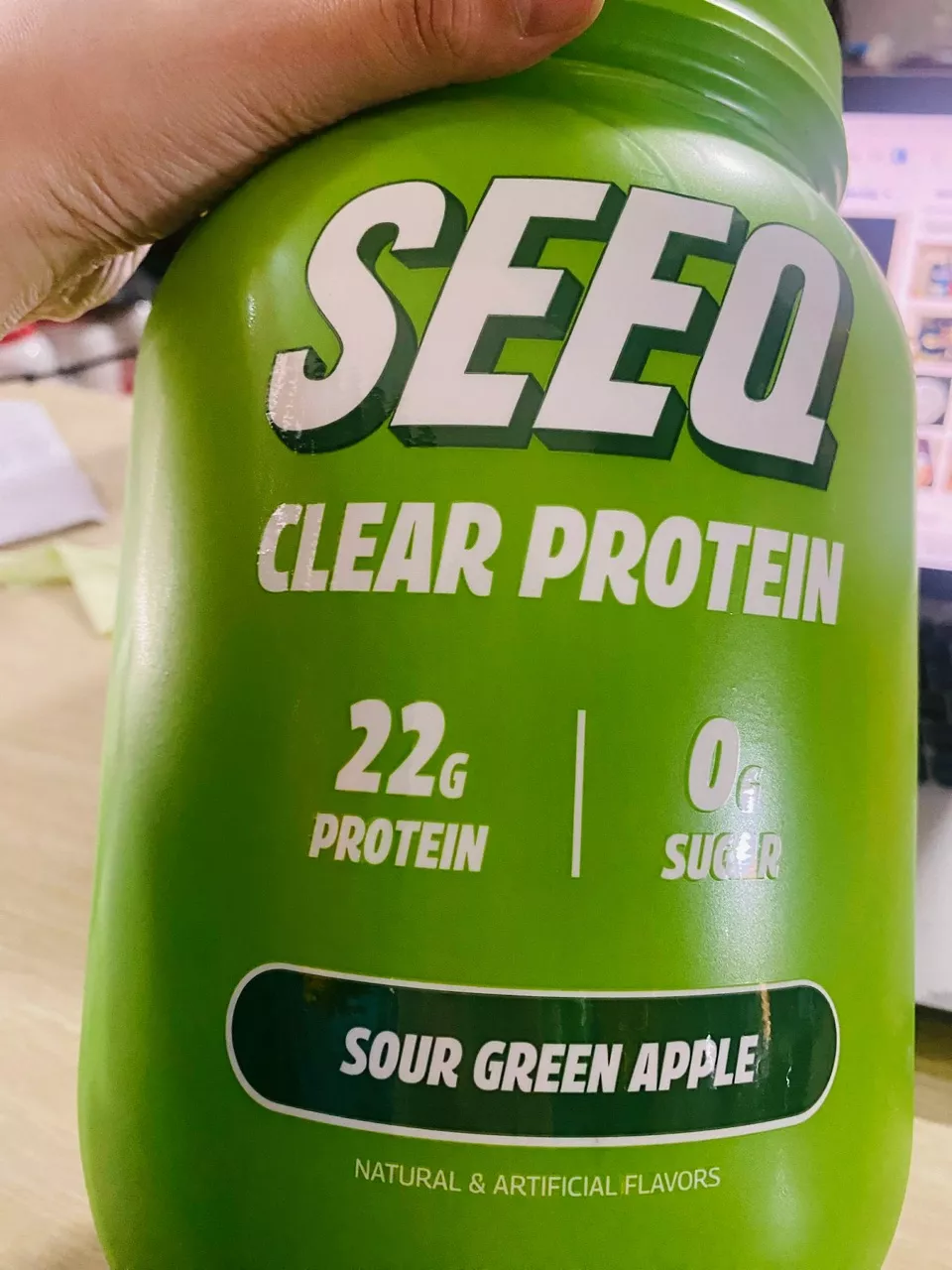 Bột Whey Protein Isolate SEEQ Clear Protein - Hương Vị Trái Cây Tươi Mát, Chất Lượng Cao, Thích Hợp Khi Tập Luyện, 700g
