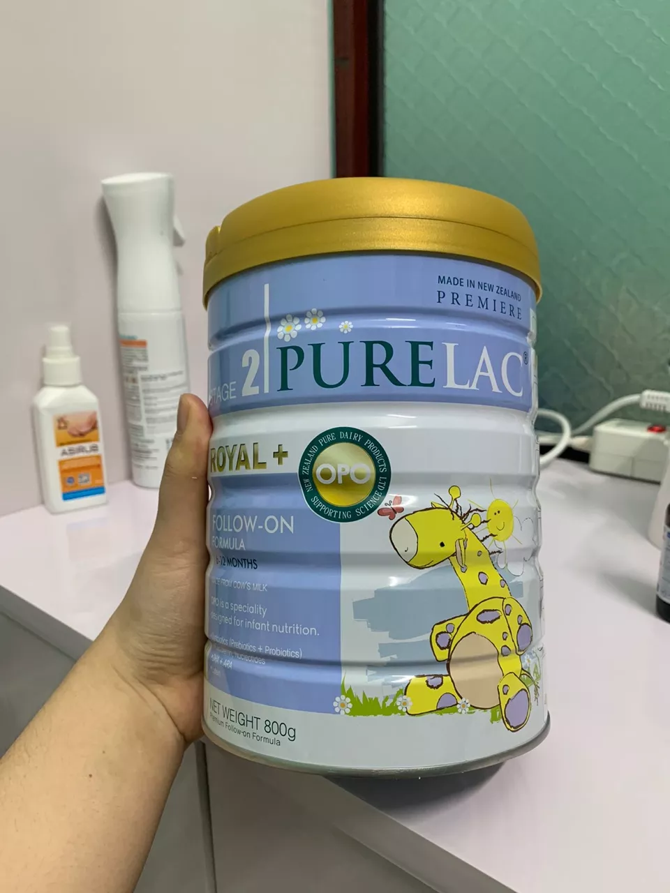 Sữa Bột Purelac Số 2 800g Dinh Dưỡng Cho Bé 6-12 Tháng - Hỗ Trợ Phát Triển Thể Chất và Trí Não Khỏe Mạnh