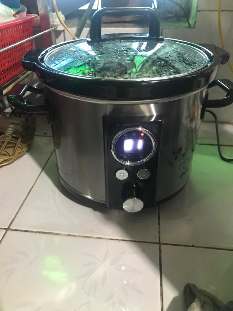 Nồi Nấu Cháo Chậm Điện Tử Tự Động BBCooker DS25 - 2.5L, Thiết Kế Thông Minh, Chống Trào, Lợi Ích Dinh Dưỡng Cho Bé