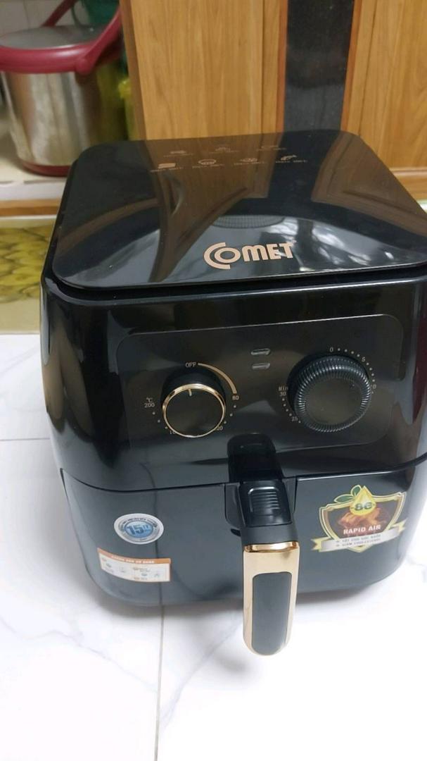 Nồi Chiên Không Dầu Comet CM6856 Dung Tích 8L - Công Nghệ Air Rapid 360 Độ, Chế Biến Nhiều Món Ngon, Tốt Cho Sức Khỏe