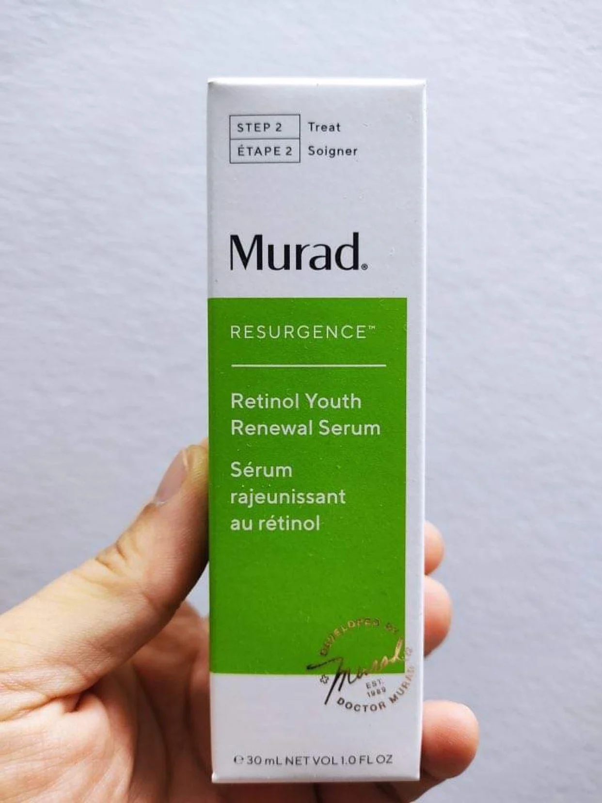 Serum Murad Retinol Youth Renewal 30ml - Giúp Trẻ Hóa Da, Giảm Nếp Nhăn, Phục Hồi Da Khô Ráp, Dưỡng Da Sáng Mịn Làn Da Tươi Trẻ