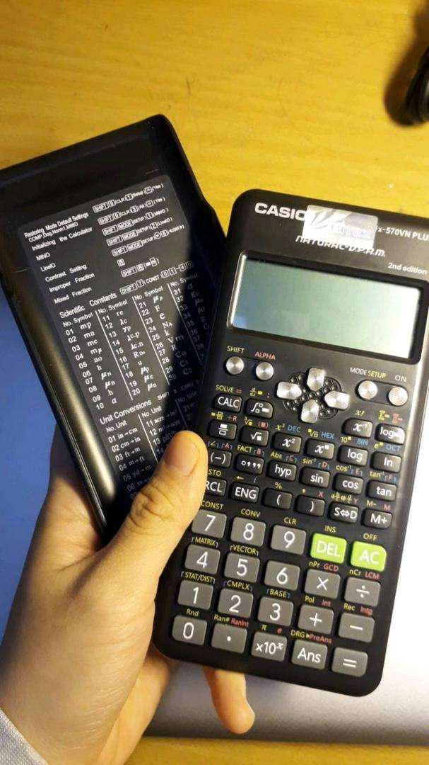 Máy Tính Cầm Tay Casio FX-570VN Plus New 2nd Edition - Dòng Remake Hiện Đại Dành Cho Học Sinh và Sinh Viên