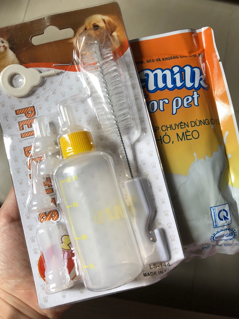 Bình Ti Sữa Dành Cho Chó Mèo Sơ Sinh - Thiết Kế Núm Ti Mềm Mại, 150ml/60ml, Dụng Cụ Ăn Uống Cho Thú Cưng An Toàn, Dễ Dàng Sử Dụng
