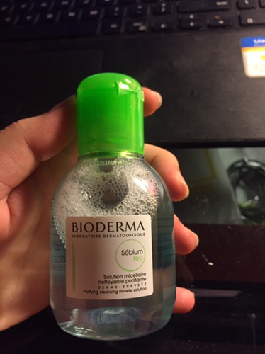 Nước tẩy trang Bioderma H2O 500ml - Sạch sâu, dịu nhẹ cho da nhạy cảm và da dầu mụn - Mỹ phẩm Pháp chính hãng