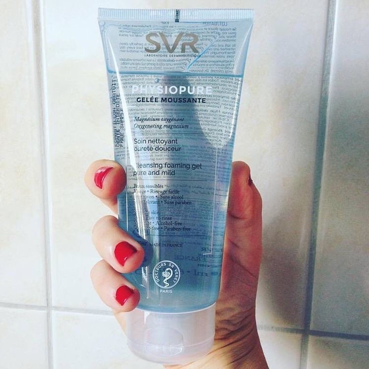 Sữa Rửa Mặt SVR Physiopure Gelée Moussante 200ml Cho Da Nhạy Cảm - Làm Sạch Dịu Nhẹ, Cân Bằng Độ Ẩm, Không Chứa Paraben