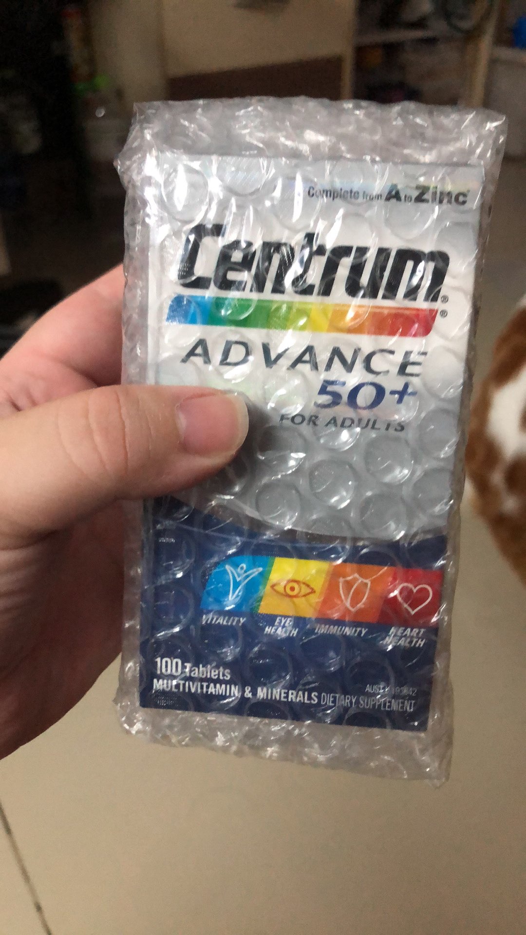 Vitamin Tổng Hợp Centrum Advance For Adults Dành Cho Người Dưới 50 Tuổi - Bổ Sung 25 Chất Dinh Dưỡng Thiết Yếu, Giúp Tăng Cường Sức Khỏe