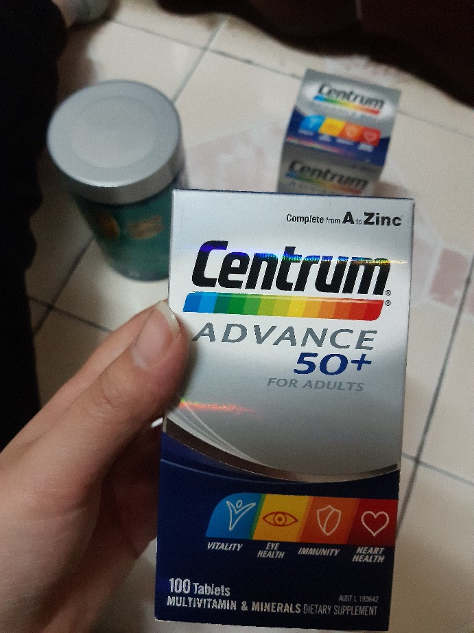 Vitamin Tổng Hợp Centrum Advance For Adults Dành Cho Người Dưới 50 Tuổi - Bổ Sung 25 Chất Dinh Dưỡng Thiết Yếu, Giúp Tăng Cường Sức Khỏe